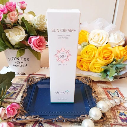 サンクリーム+/ DermaJ/日焼け止めクリームを使ったクチコミ(6枚目)