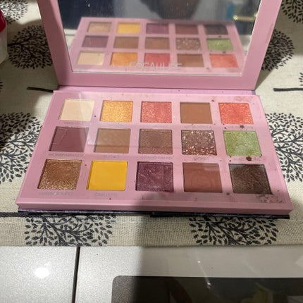 GO TRAVEL 15色アイシャドウパレット/FOCALLURE/アイシャドウパレットを使ったクチコミ(4枚目)