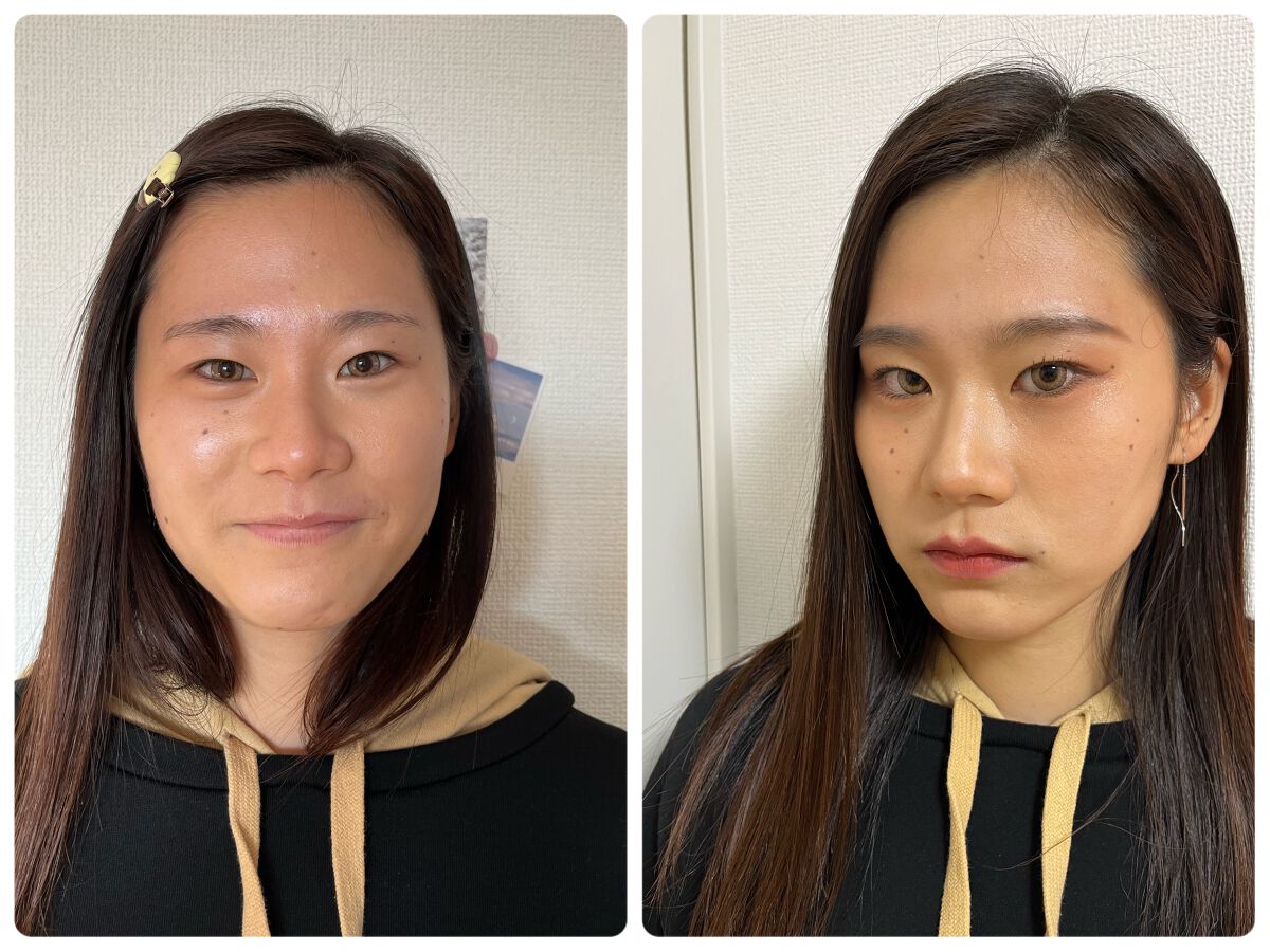 ひまりん on LIPS 「つり目を生かしたナチュラルなメイクにしてみました。#メイク#メ..」(1枚目)