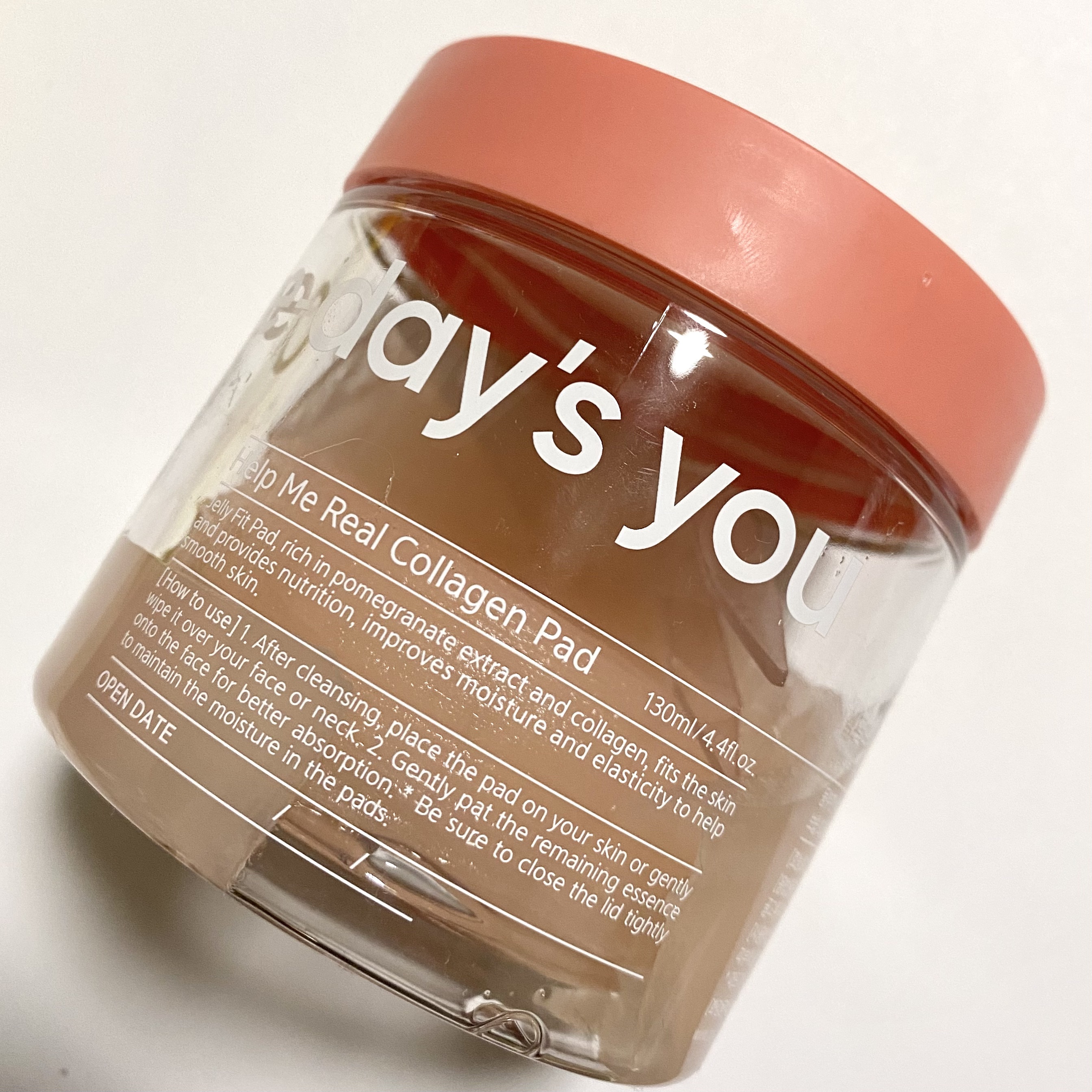 One-day's you ヘルプミー! リアルコラーゲンパッドのクチコミ「One-day's you ヘルプミー! リアルコラーゲンパッド✨️

ワンデイズユーのトナパ.....」（1枚目）