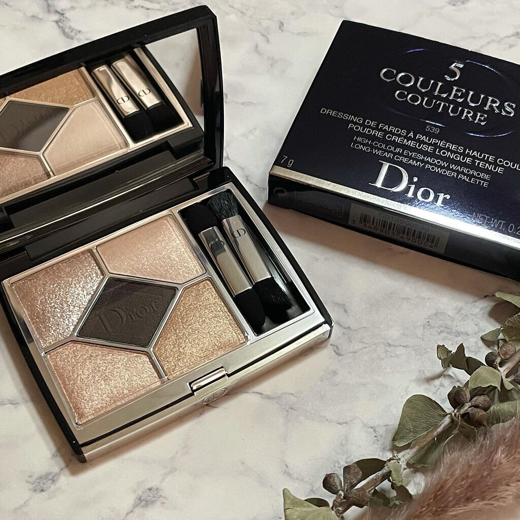 【旧】サンク クルール クチュール 539 グラン バル/Dior/アイシャドウパレットを使ったクチコミ（1枚目）