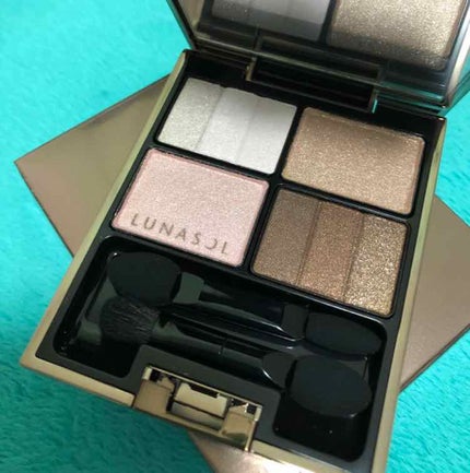 スリーディメンショナルアイズ/LUNASOL/アイシャドウパレットを使ったクチコミ(1枚目)
