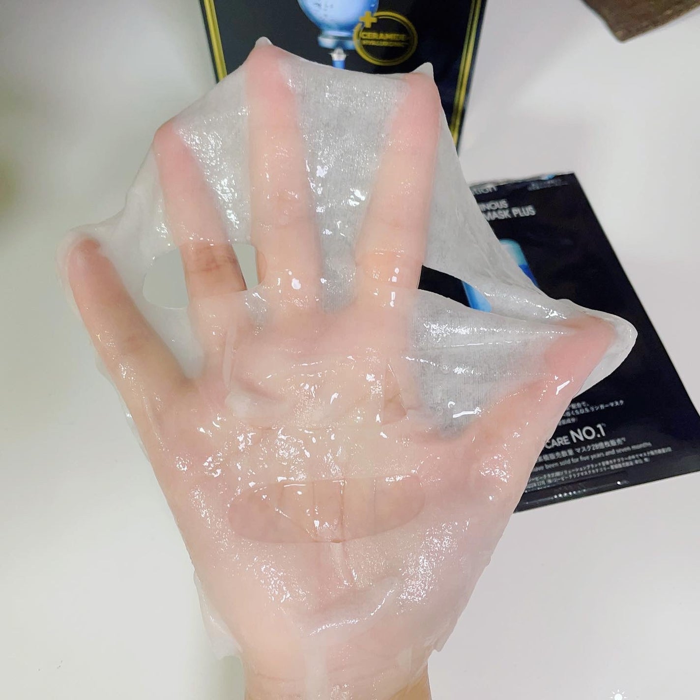 マリンルミナスモイスチャーマスクプラスアルファ/JMsolution/シートマスク・パックを使ったクチコミ(6枚目)