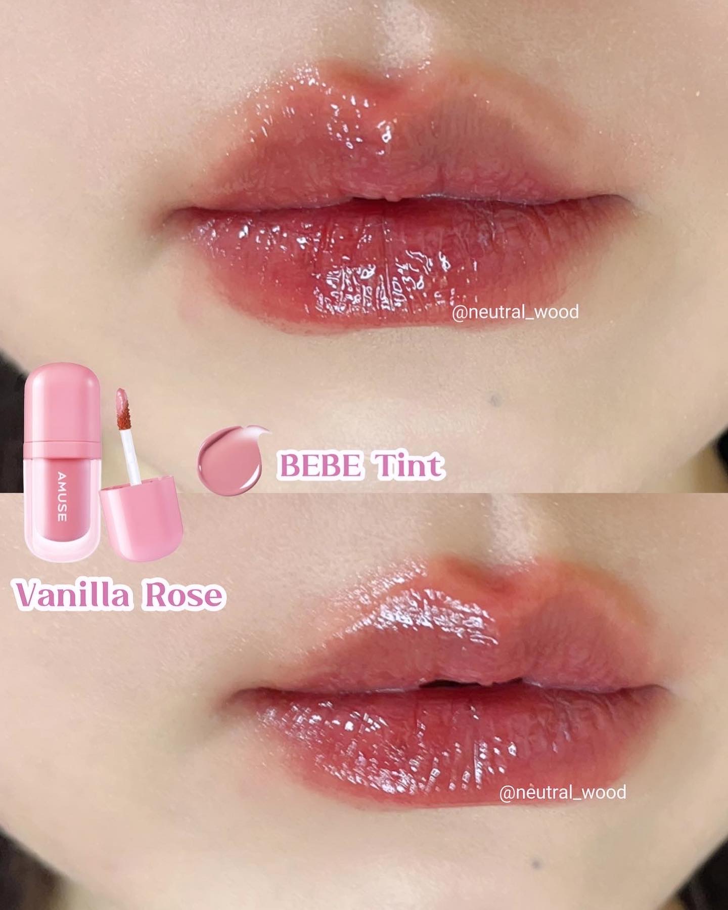 べべティント/AMUSE/リップティントを使ったクチコミ（2枚目）