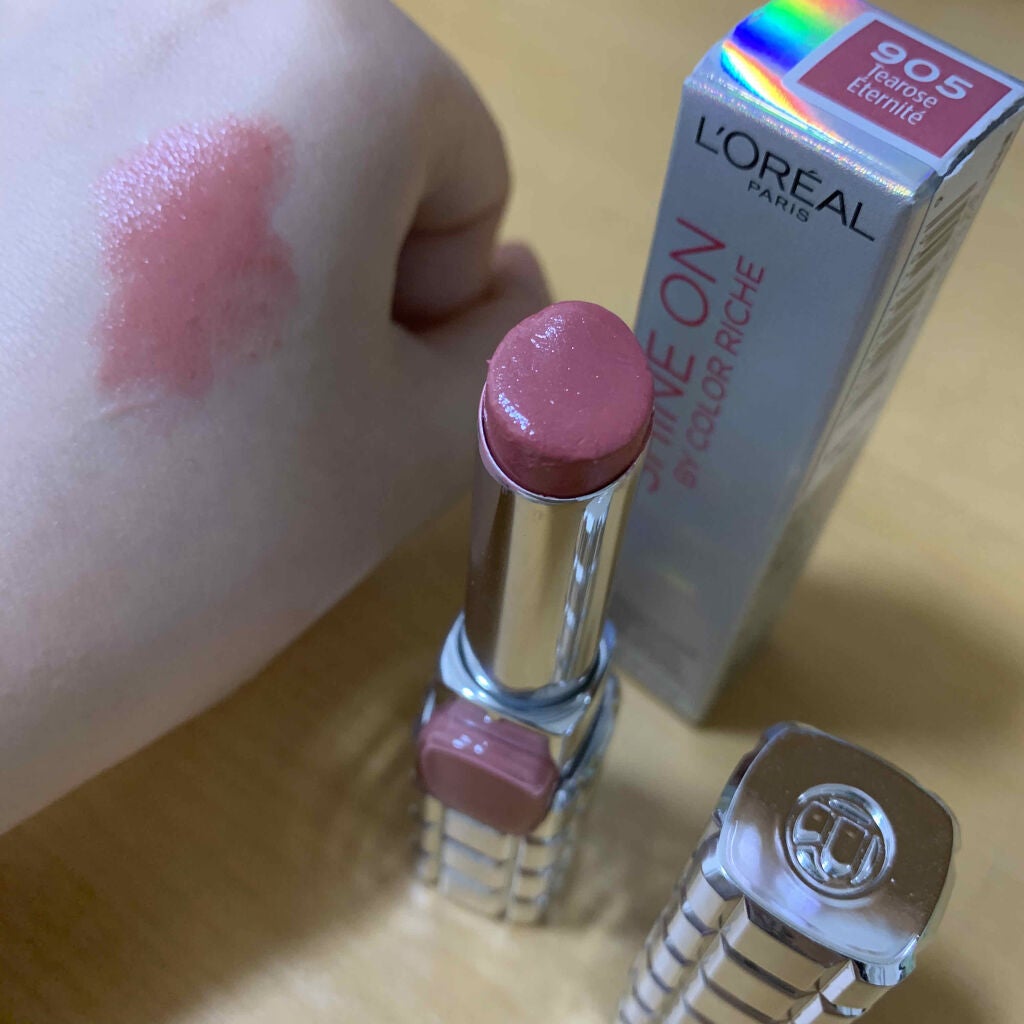 シャインオン/ロレアル パリ/口紅を使ったクチコミ(2枚目)