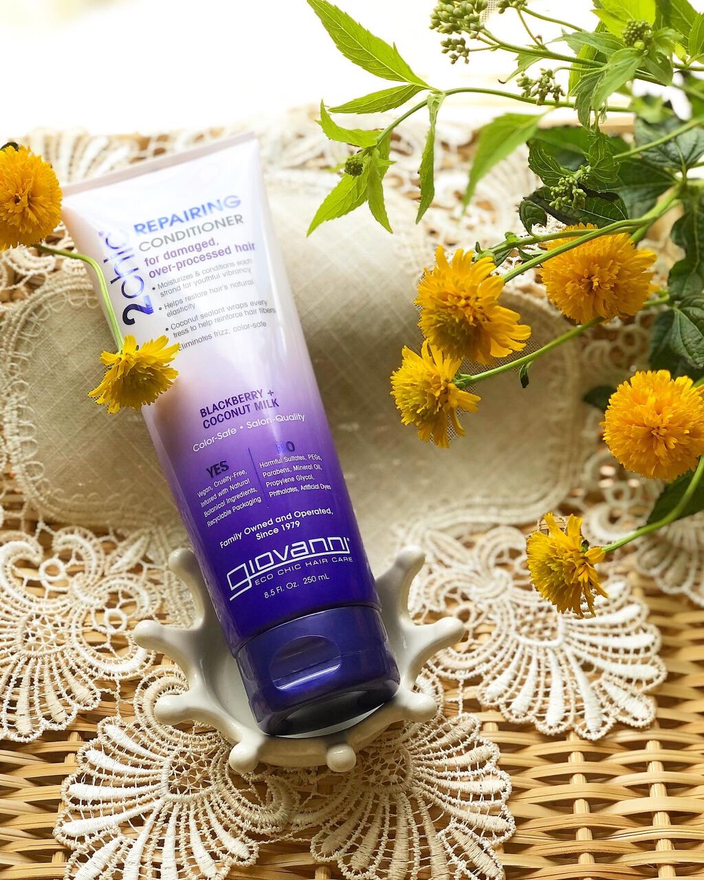 ジョヴァンニ 2chic ダメージ シャンプー/コンディショナー コンディショナー 250ml/giovanni/市販シャンプーを使ったクチコミ（1枚目）