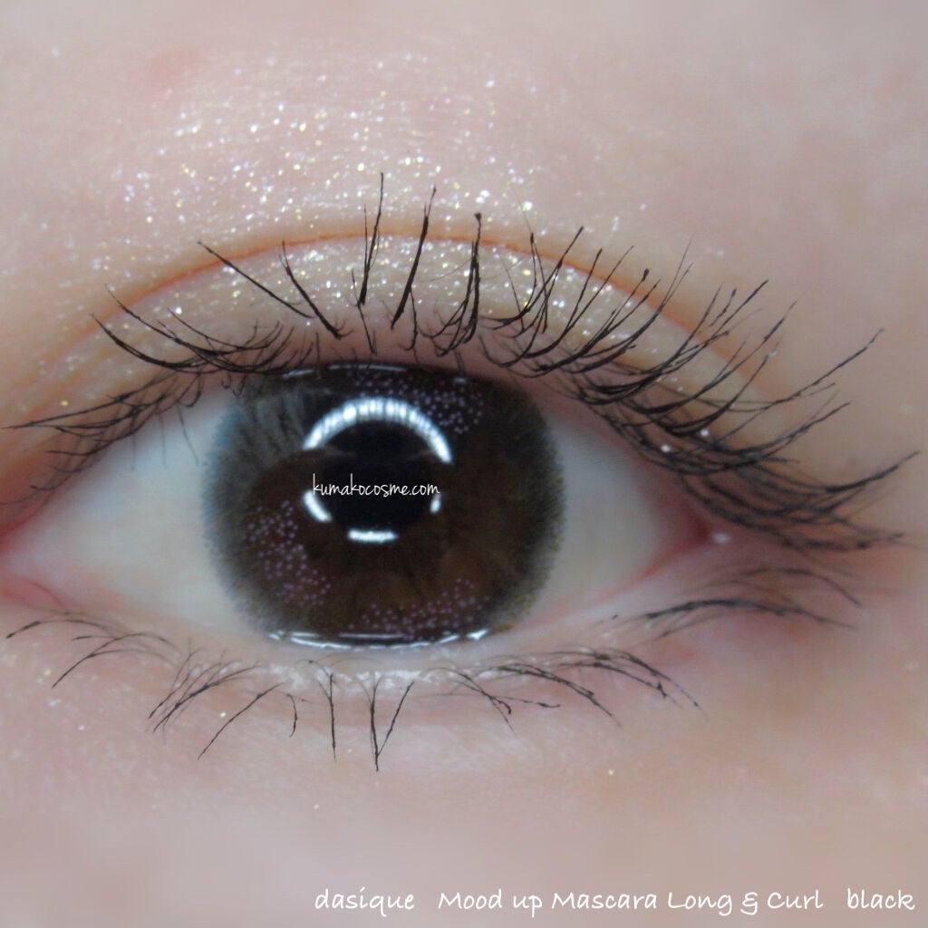 ムードアップマスカラ ロング&カール/dasique/マスカラを使ったクチコミ(7枚目)