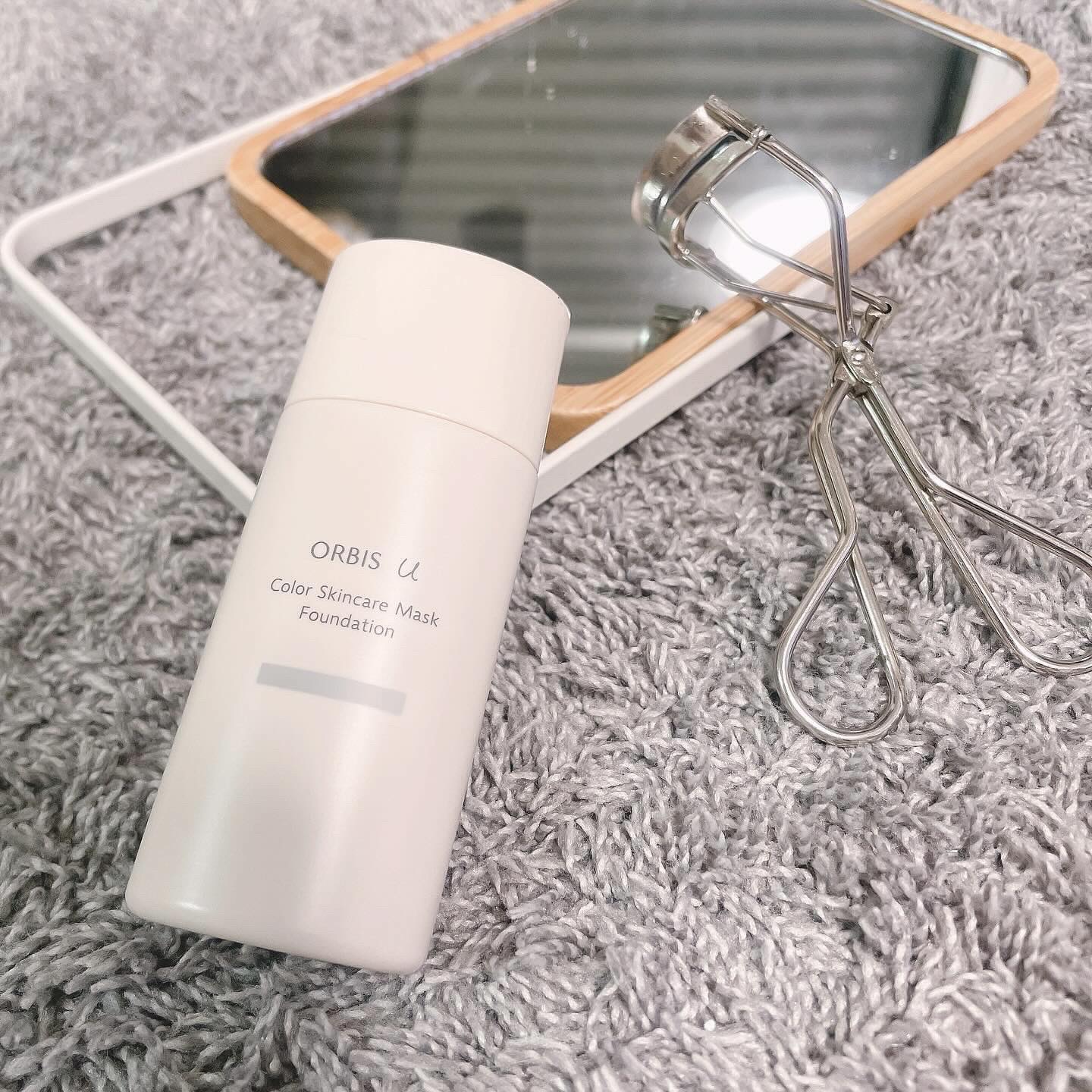 オルビスユー カラースキンケアマスク ファンデーション/オルビス/リキッドファンデーションを使ったクチコミ（1枚目）
