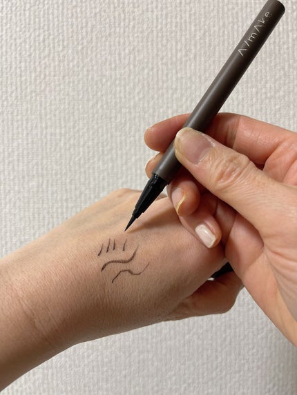 エーメイク マットリキッドアイライナー /A/mAke/リキッドアイライナーを使ったクチコミ(1枚目)