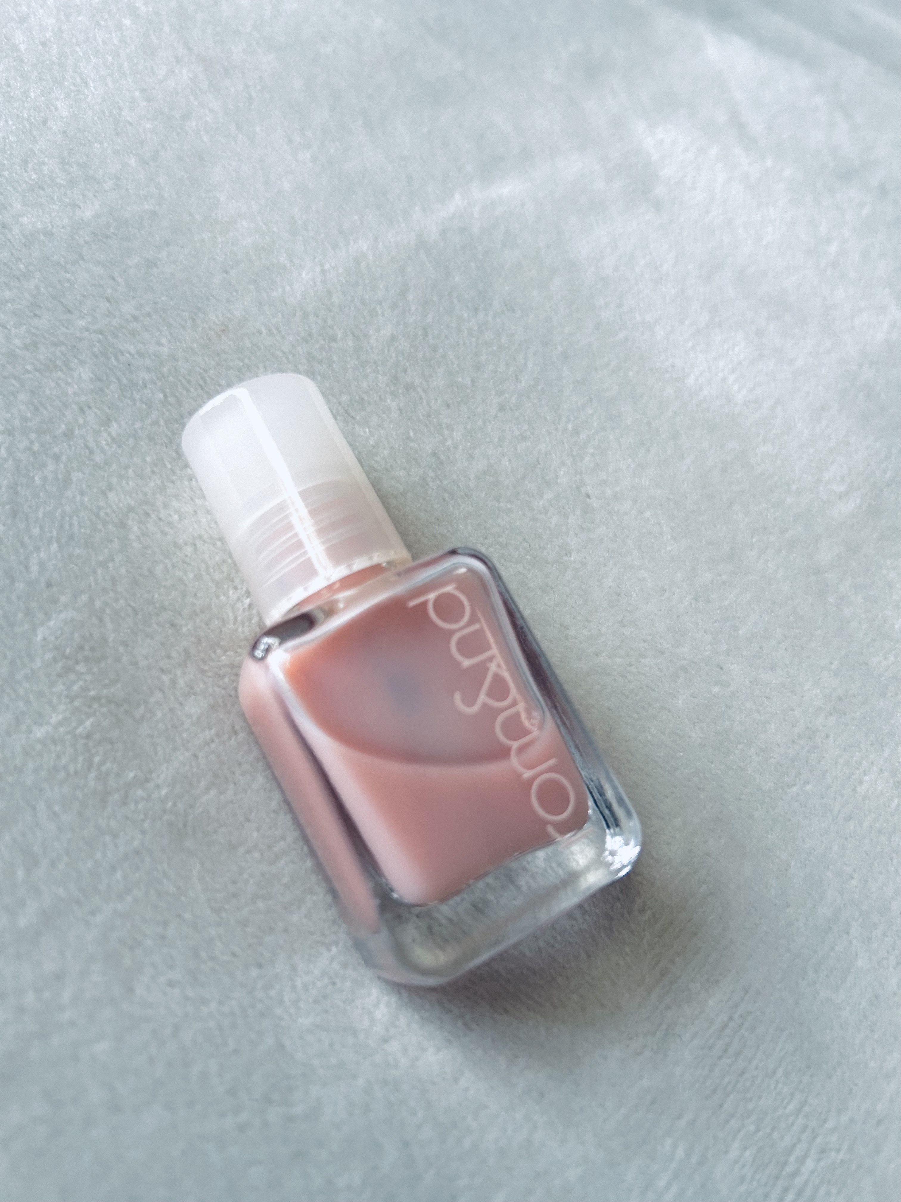 ムードペブル ネイル ハードナー 02 Peach Guard/rom&nd/マニキュアを使ったクチコミ（1枚目）