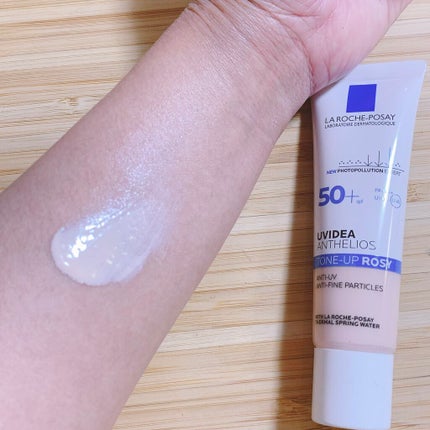 UVイデア XL プロテクショントーンアップ ローズ/ラ ロッシュ ポゼ/日焼け止めクリームを使ったクチコミ(3枚目)