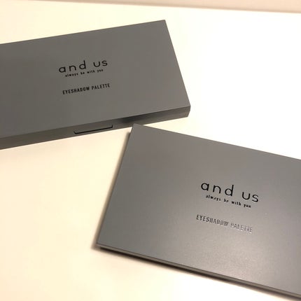 アイシャドウパレット ORBR(オレンジブラウン)/and us/アイシャドウパレットを使ったクチコミ(1枚目)