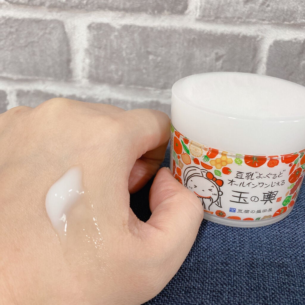 豆乳よーぐるとオールインワンじぇる玉の輿/豆腐の盛田屋/オールインワン化粧品を使ったクチコミ(3枚目)