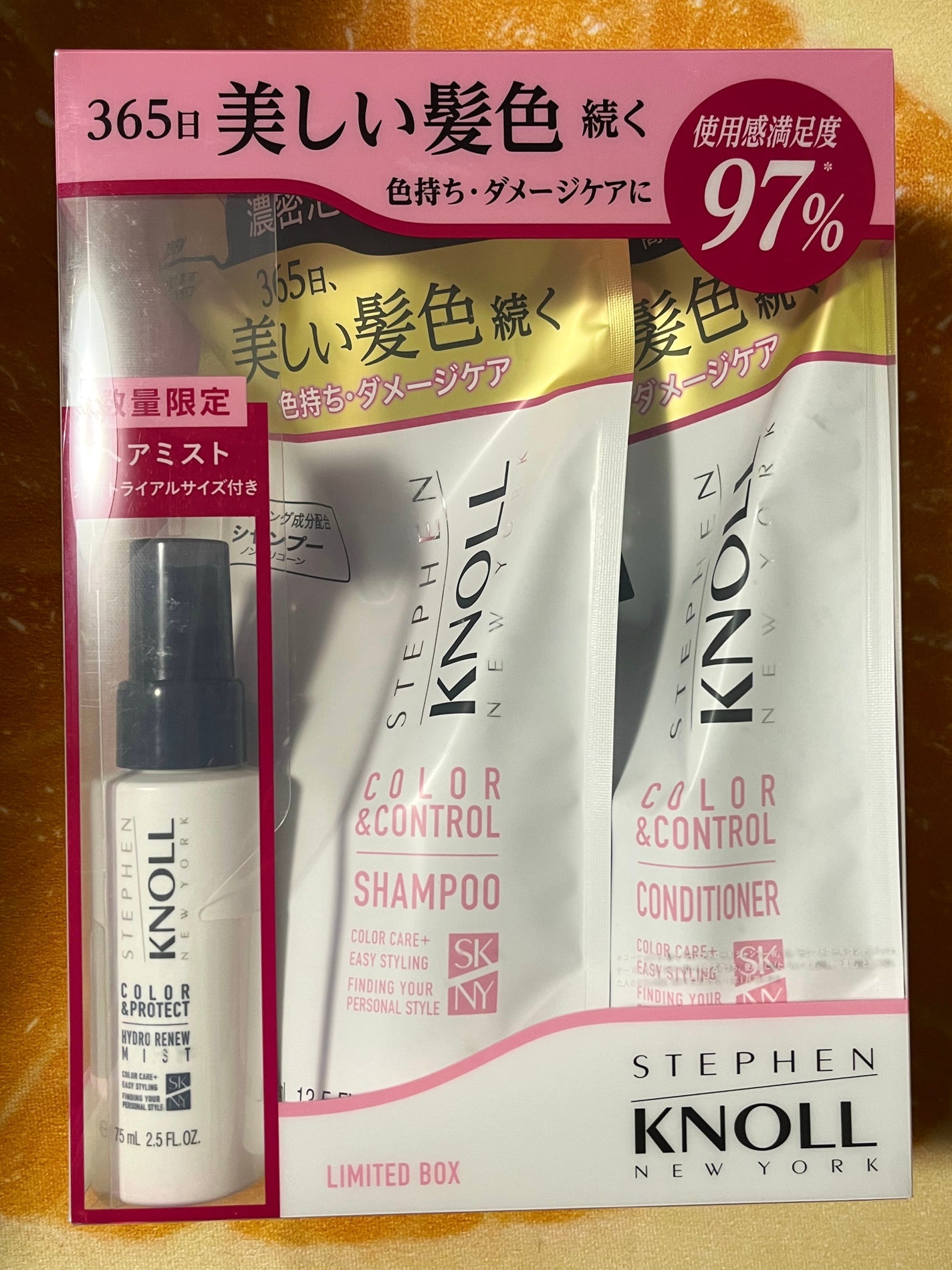 カラーコントロール シャンプー W/コンディショナー W/スティーブンノル ニューヨーク/市販シャンプーを使ったクチコミ(1枚目)