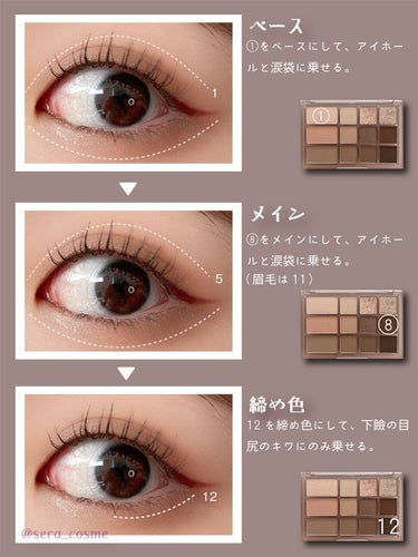 シェード アンド シャドウ パレット 01 SHADOW GALLERY/CLIO/アイシャドウパレットを使ったクチコミ（2枚目）