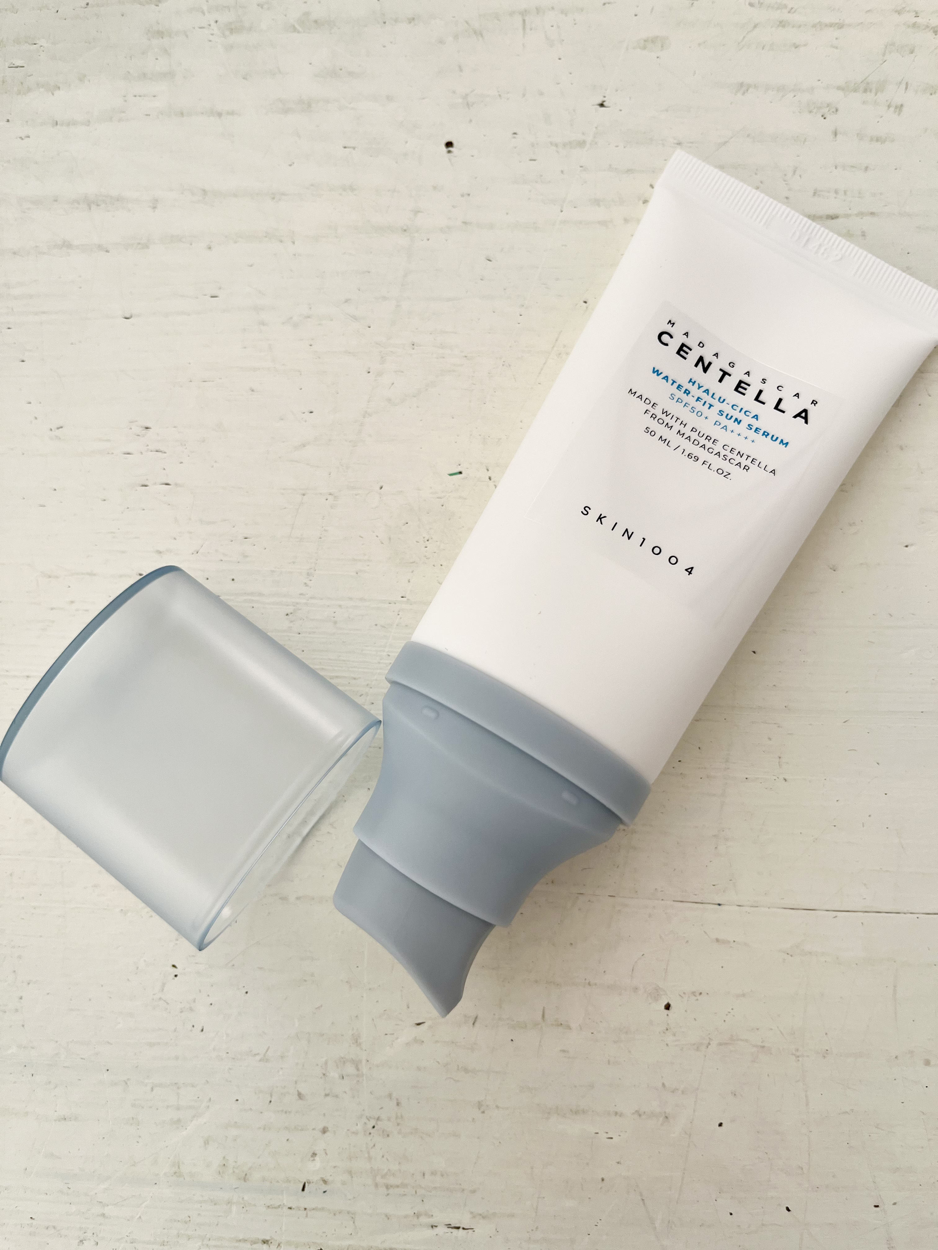 ヒアルーシカ ウォーターフィット サンセラム/SKIN1004/日焼け止めローションを使ったクチコミ（2枚目）