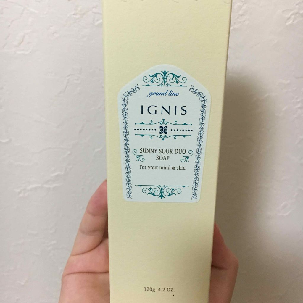 サニーサワー デュオ ソープ/IGNIS/洗顔フォームを使ったクチコミ(1枚目)