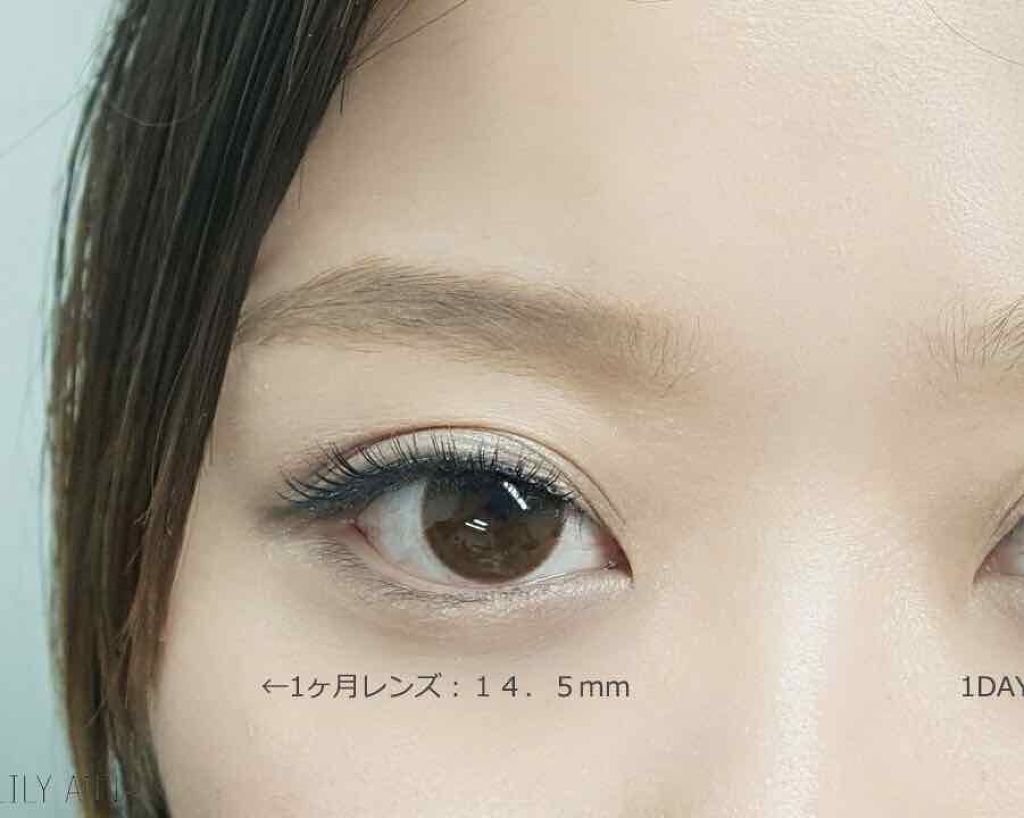 LIL MOON 1day/LILMOON/ワンデー（１DAY）カラコンを使ったクチコミ（1枚目）