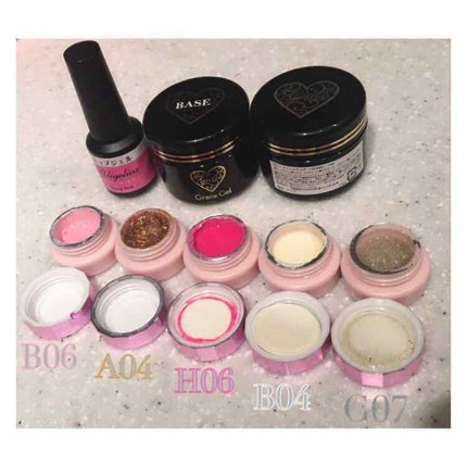 グレースジェルベース/グレースジェル/ジェルネイルを使ったクチコミ(4枚目)