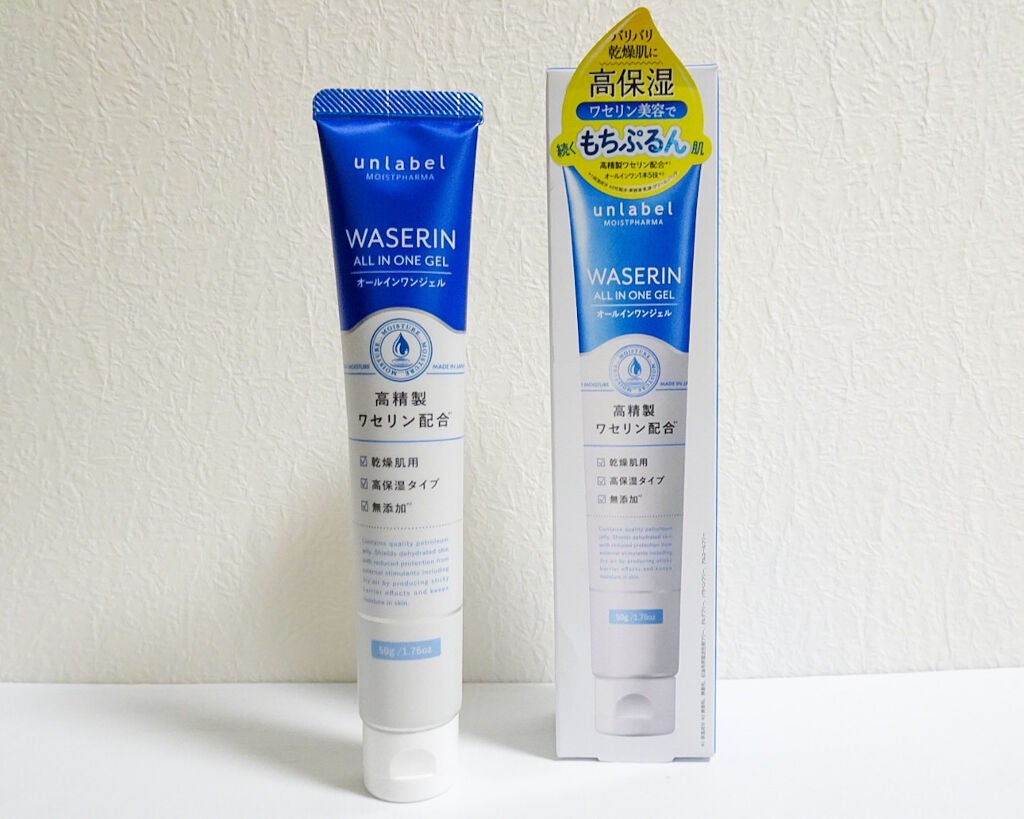 モイストファーマ オールインワンジェル/unlabel/オールインワン化粧品を使ったクチコミ(1枚目)