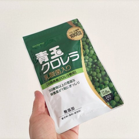 青玉クロレラ/青玉クロレラ/健康サプリメントを使ったクチコミ（2枚目）