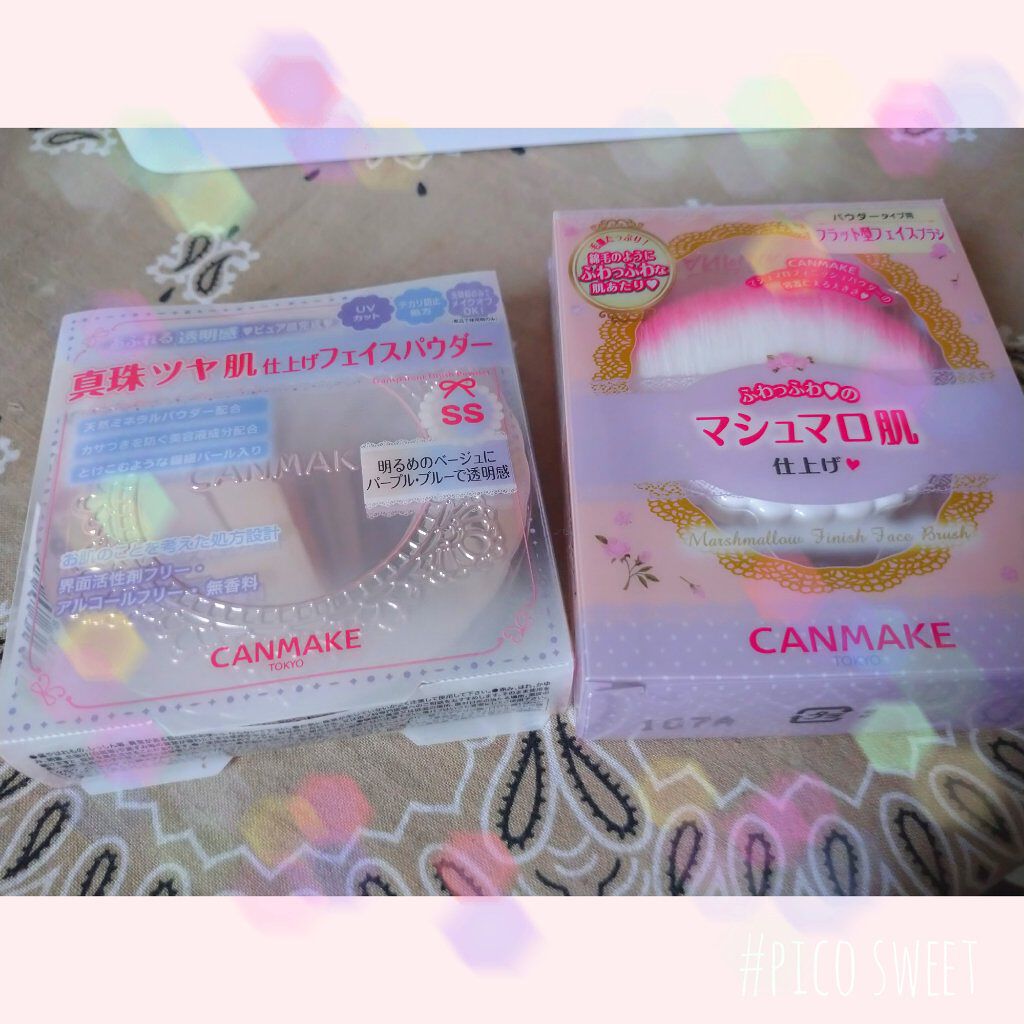 マシュマロフィニッシュフェイスブラシ/キャンメイク/メイクブラシを使ったクチコミ（1枚目）