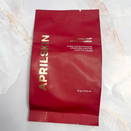 ヒーロークッション+レフィルセット/APRILSKIN/クッションファンデーションを使ったクチコミ(5枚目)