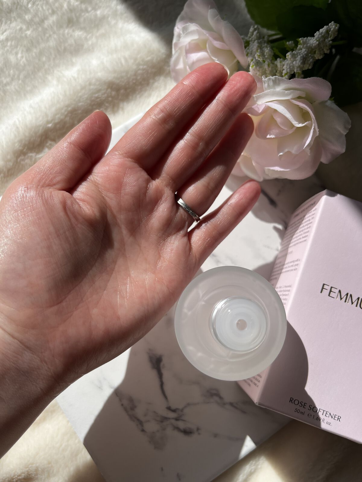 ローズ ソフトナー/FEMMUE/ブースター・導入液を使ったクチコミ（2枚目）