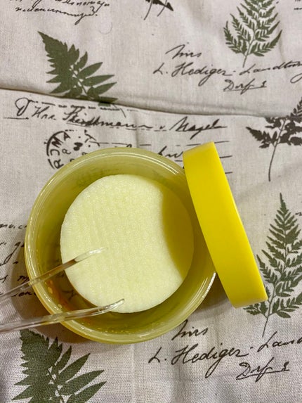 グリーンタンジェリン ビタCダークスポットケアパッド/goodal/トナーパッドを使ったクチコミ(2枚目)