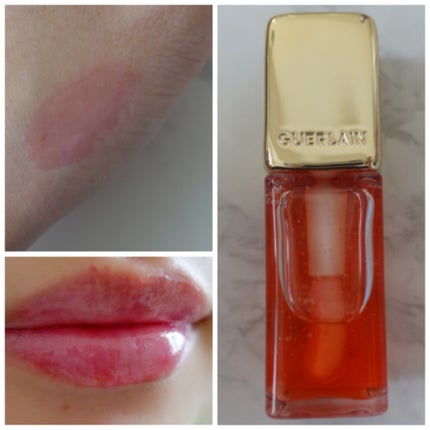 キスキス ビー グロウ オイル/GUERLAIN/リップグロスを使ったクチコミ(2枚目)