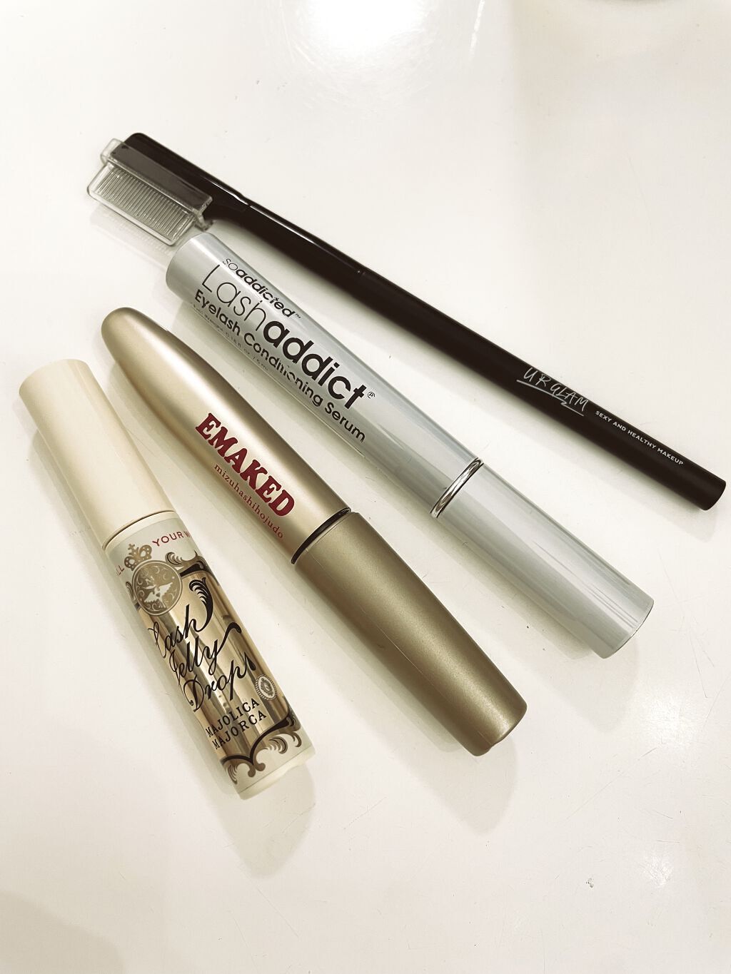 UR GLAM    EYELASH COMB/U R GLAM/メイクブラシを使ったクチコミ（3枚目）