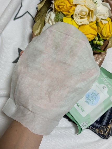 Atsude 流せる!超厚手やわらかシート/AIRFRIC/ティッシュを使ったクチコミ(3枚目)