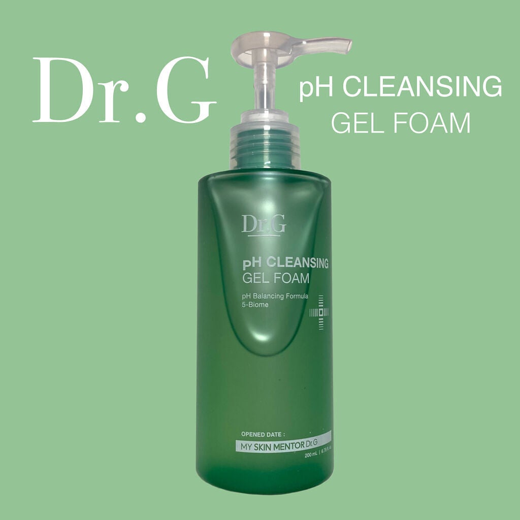弱酸性クレンジングジェルフォーム/Dr.G/その他洗顔料を使ったクチコミ(1枚目)