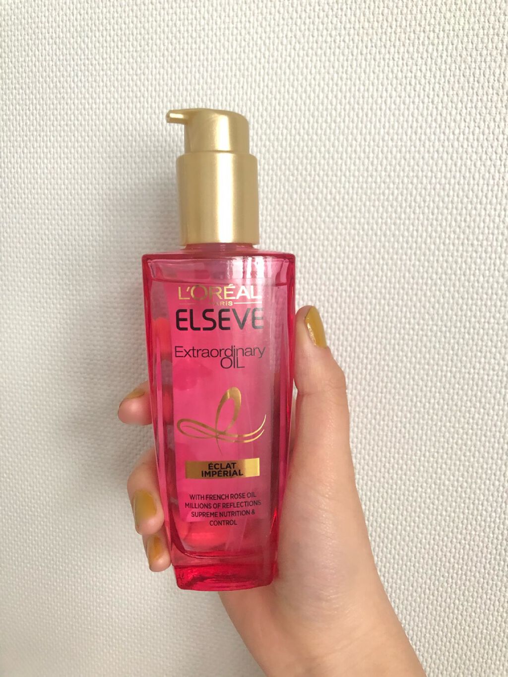 エクストラオーディナリー オイル エクラアンペリアル 艶髪オイル/ロレアル パリ/ヘアオイルを使ったクチコミ(1枚目)