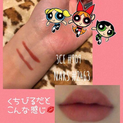 ベルベットマットリップペンシル/NARS/リップライナーを使ったクチコミ(2枚目)