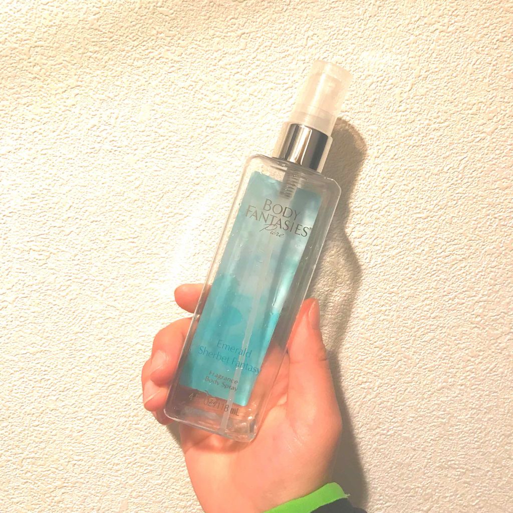 ボディファンタジー ピュア ボディスプレー エメラルドシャーベット 59mL/ボディファンタジー/香水(レディース)を使ったクチコミ(1枚目)