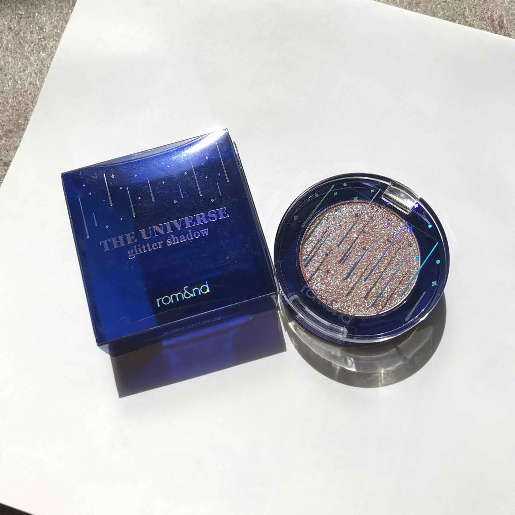 グリッター シャドウ カラー/rom&nd/グリッターを使ったクチコミ(2枚目)