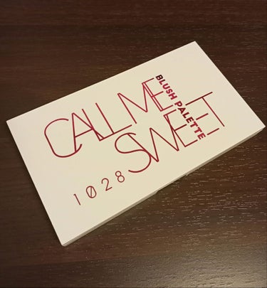 1028 call me sweet blush palette limited-edition/1028/パウダーチークを使ったクチコミ（2枚目）