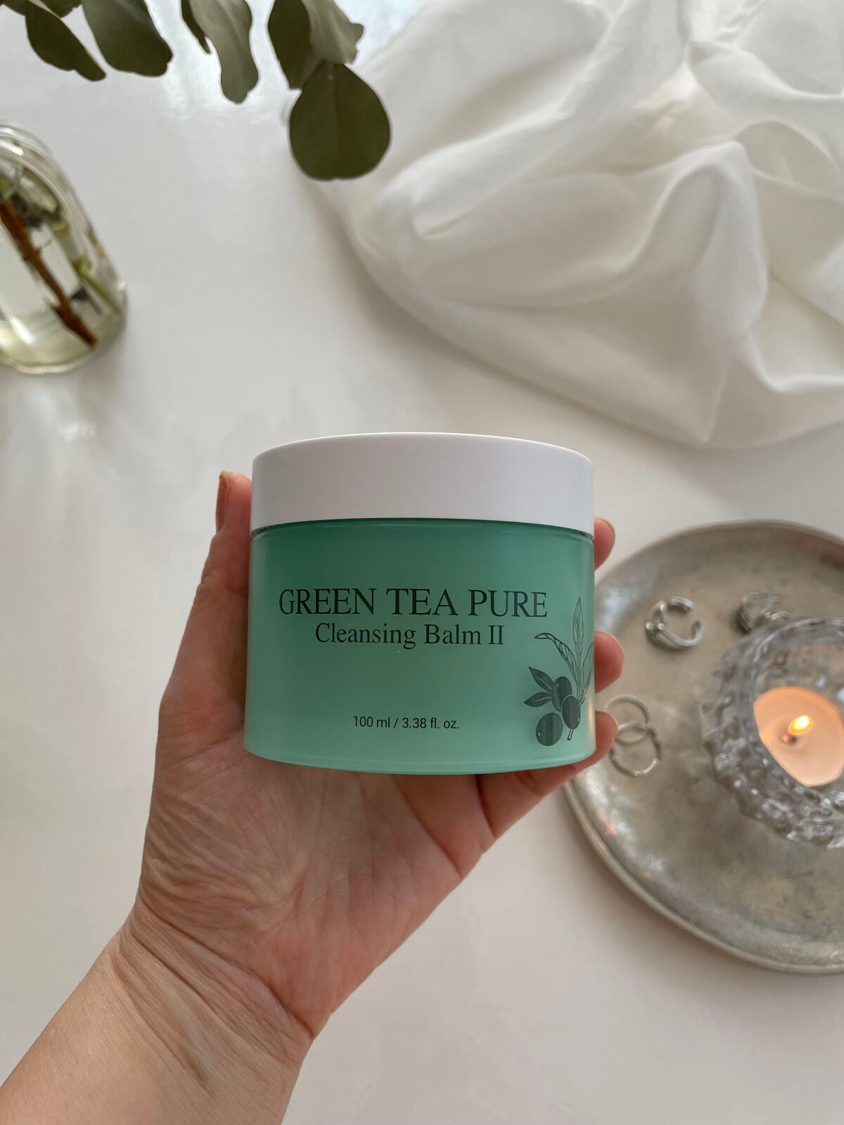 グリーンティーピュアクレンジングバームⅡ/YADAH/クレンジングバームを使ったクチコミ(1枚目)