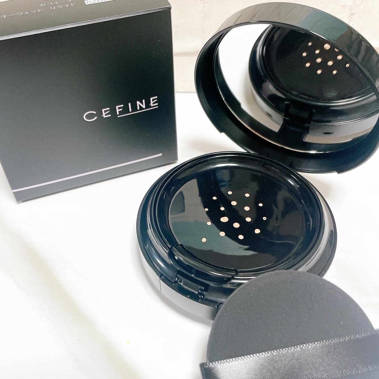 シルキーウェットリクイド/セフィーヌ/クリーム・エマルジョンファンデーションを使ったクチコミ（2枚目）