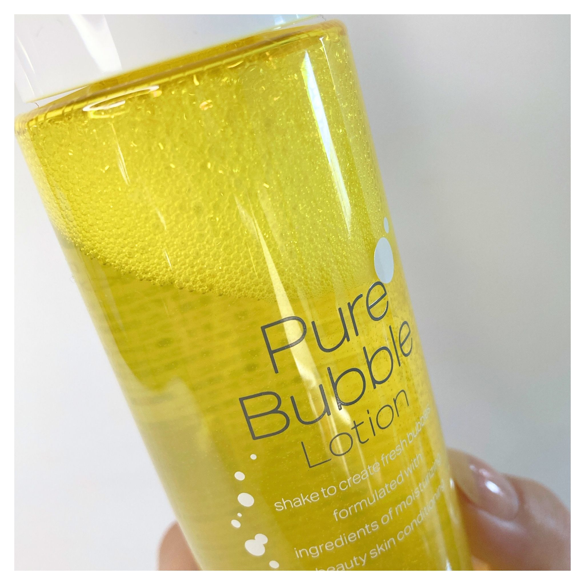 ピュアバブルローション/Cure/化粧水を使ったクチコミ（3枚目）