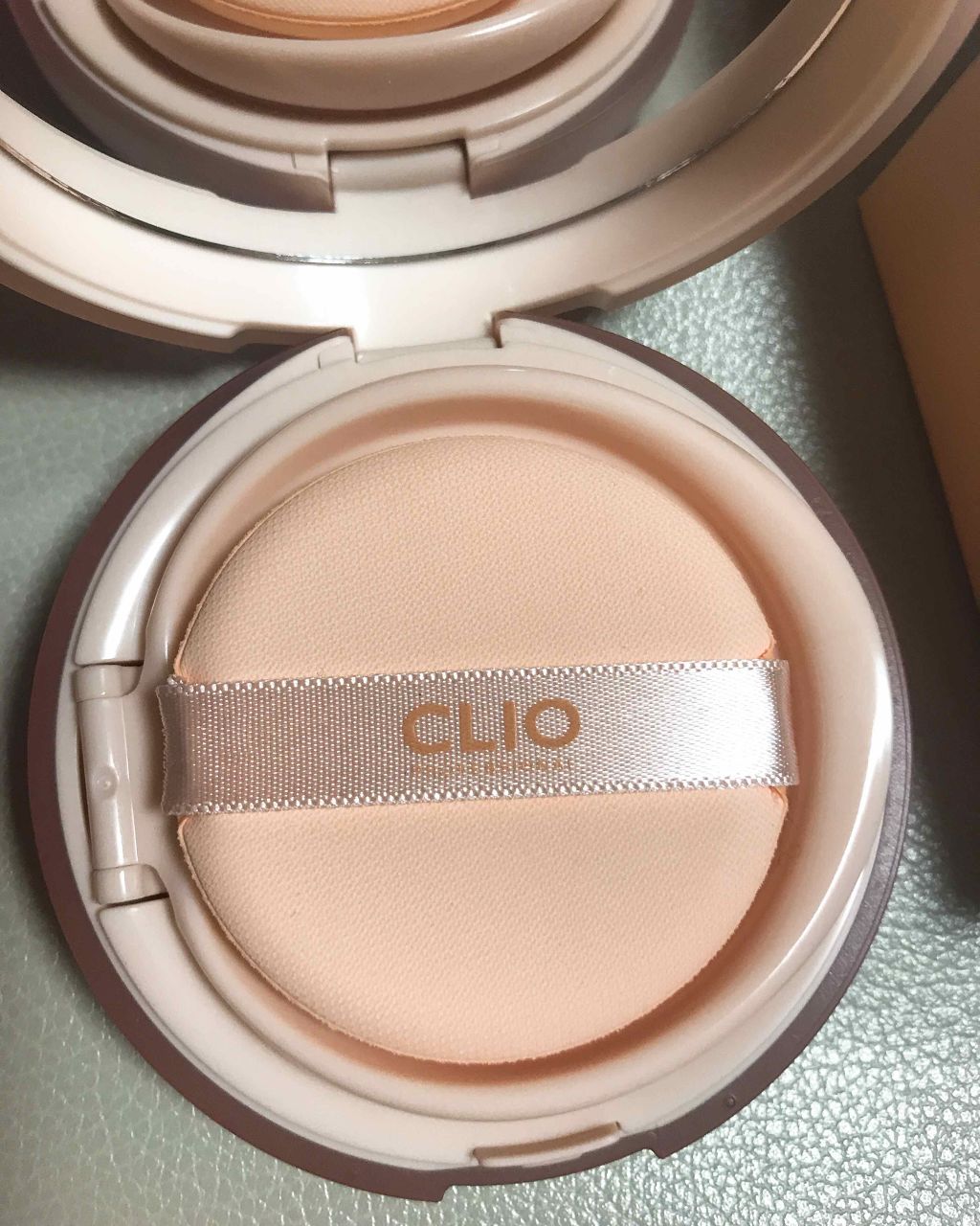 NUDISM MOIST COVER CUSHION/CLIO/クッションファンデーションを使ったクチコミ(3枚目)