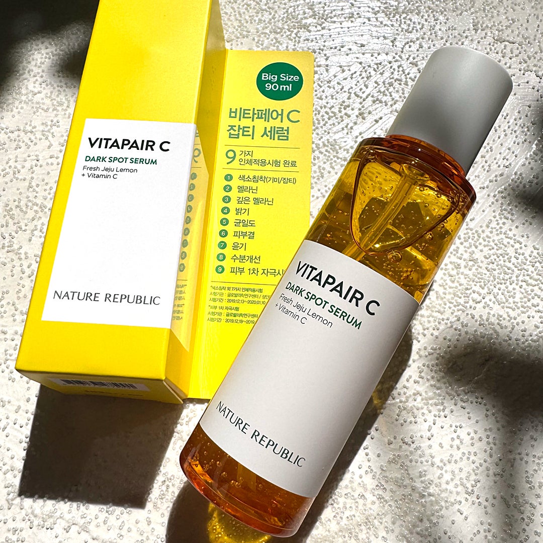 ビタペアC シミケアセラム/ネイチャーリパブリック/美容液を使ったクチコミ(4枚目)