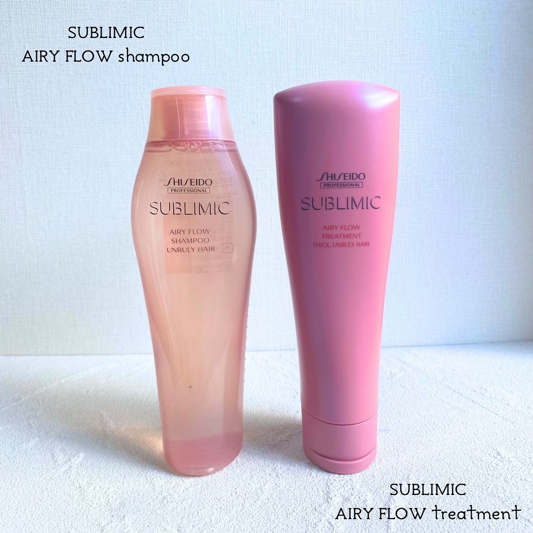 エアリーフロー シャンプー／トリートメント/サブリミック/サロンシャンプーを使ったクチコミ（2枚目）