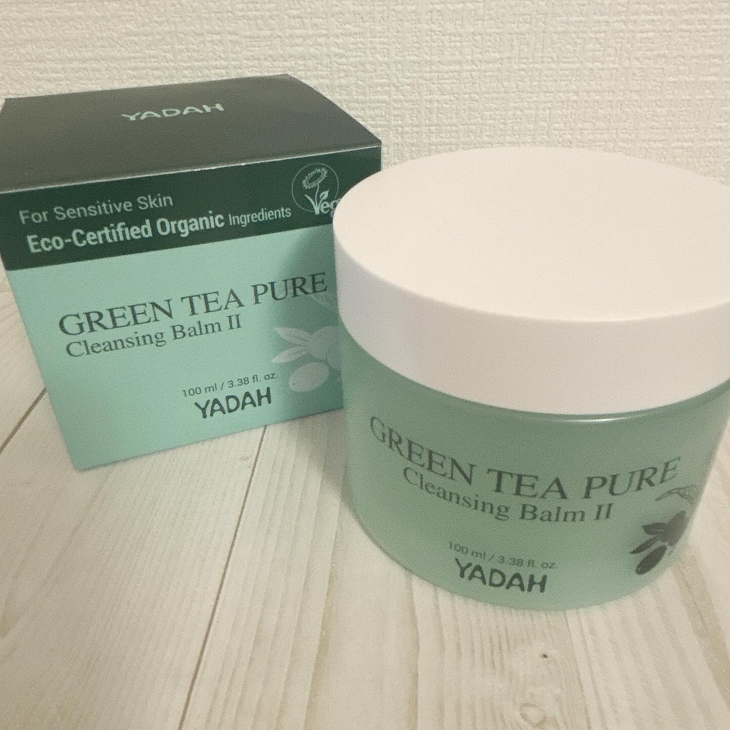 グリーンティーピュアクレンジングバームⅡ/YADAH/クレンジングバームを使ったクチコミ(1枚目)
