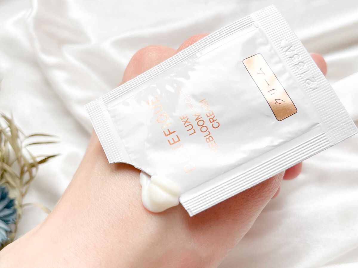 リュクス リブルームナイトクリーム/BENEFIQUE/フェイスクリームを使ったクチコミ（2枚目）