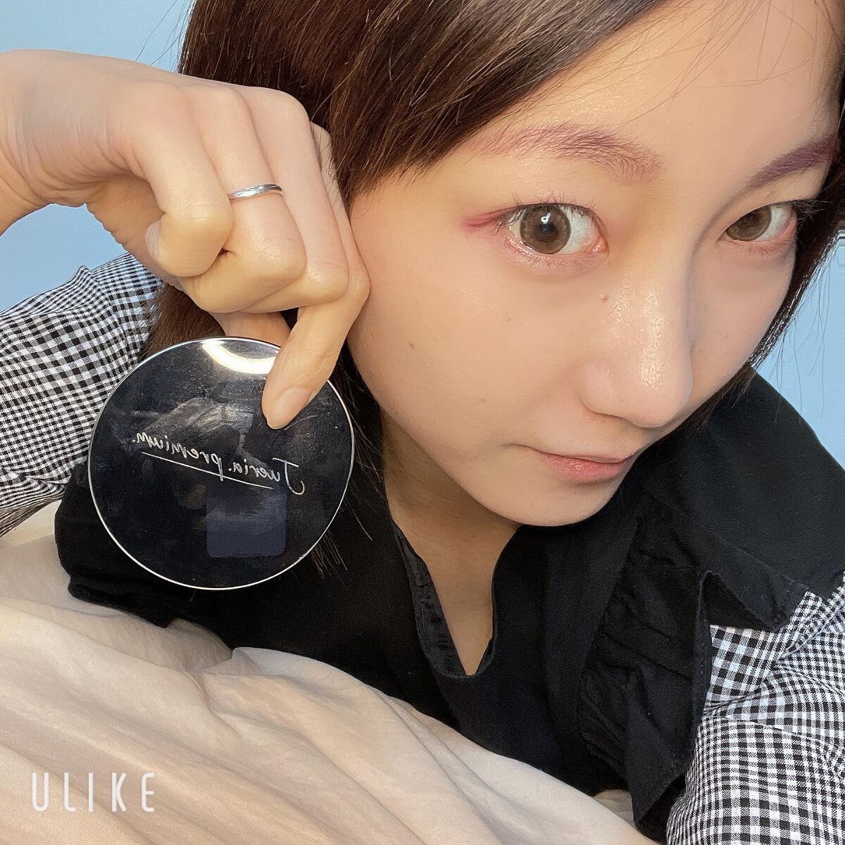 プレミアムニードルファンデーション ライトベージュ/ジュエリアプレミアム/クッションファンデーションを使ったクチコミ（1枚目）