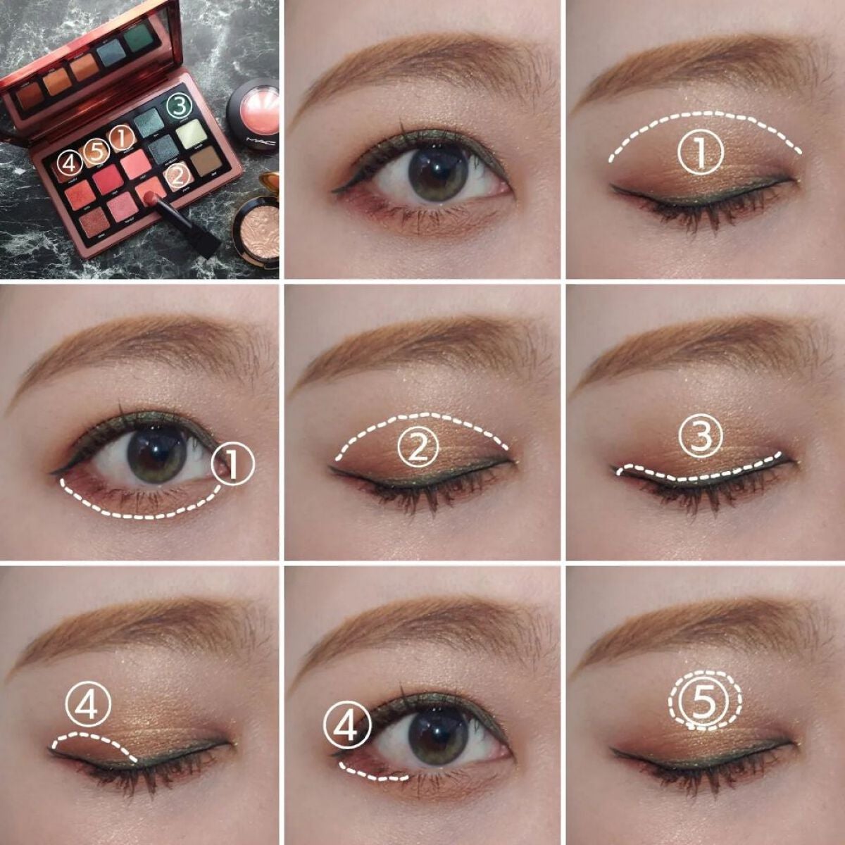 Zendo Palette /Natasha Denona/アイシャドウパレットを使ったクチコミ(4枚目)