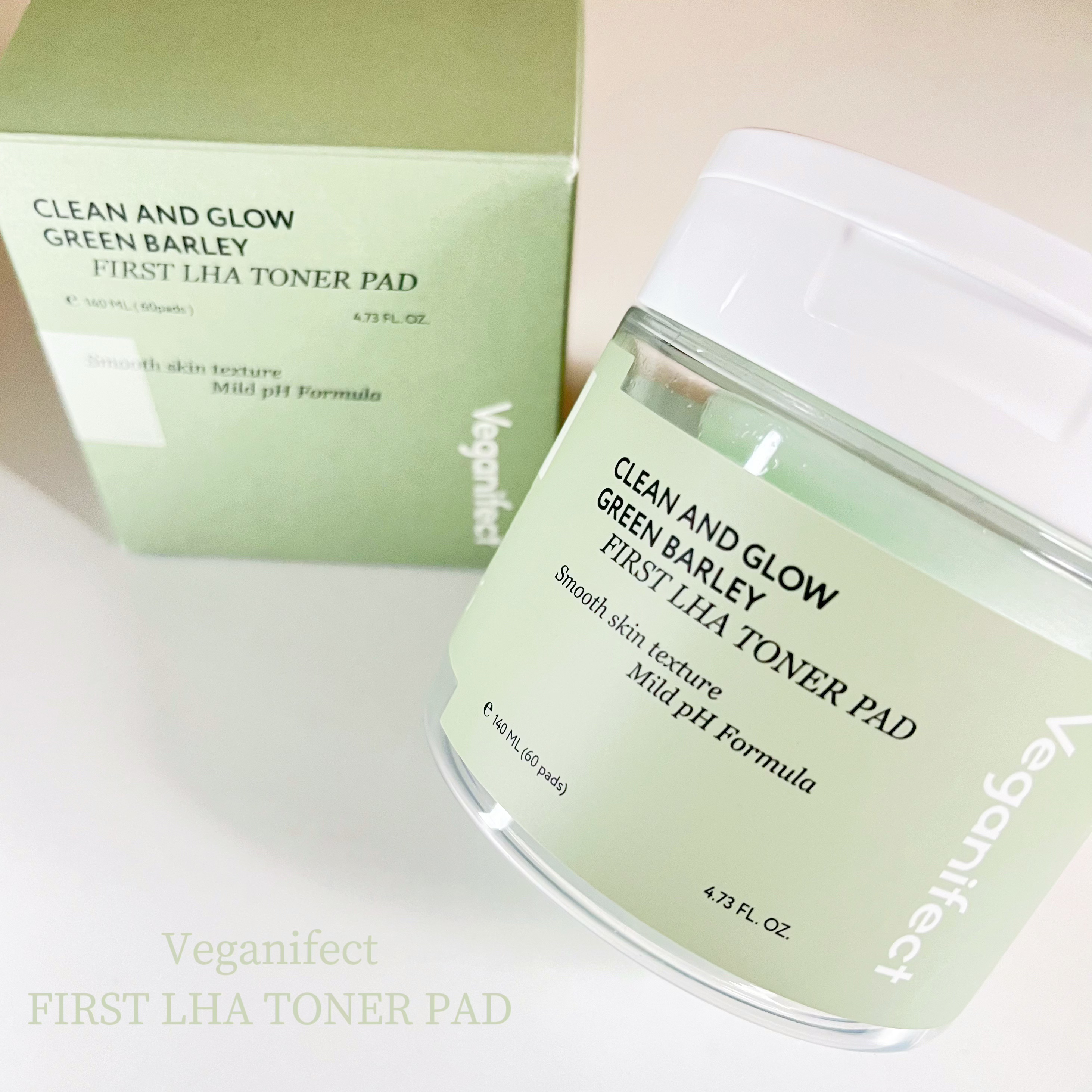 青麦ファーストLHAトナーパッド/Veganifect/トナーパッドを使ったクチコミ（1枚目）