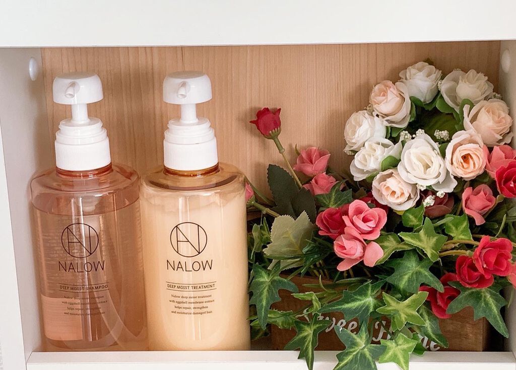 ディープモイスト シャンプー／トリートメント/NALOW/市販シャンプーを使ったクチコミ（1枚目）
